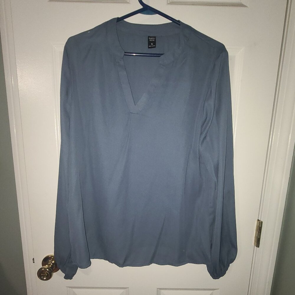 Blue blouse